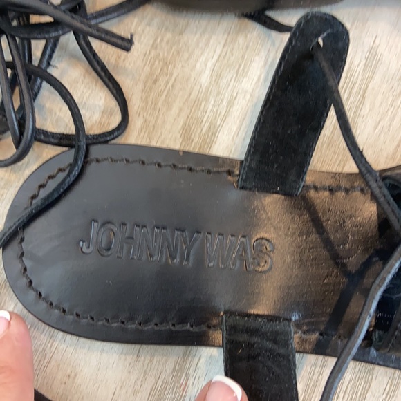 JOHNNY WAS leather gladiator sandals size 7 - Picture 5 of 5